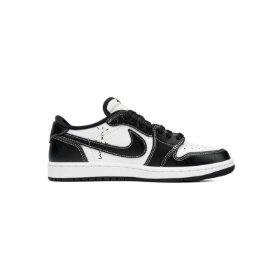 PK God Batch Air Jordan 1 Low cut LV Black And White DL2211-001 02