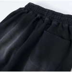 Hellstar No Guts No Glory Flare Bottom Sweatpants Midnight Dye Black