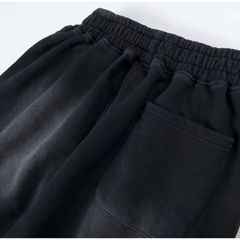 Hellstar No Guts No Glory Flare Bottom Sweatpants Midnight Dye Black