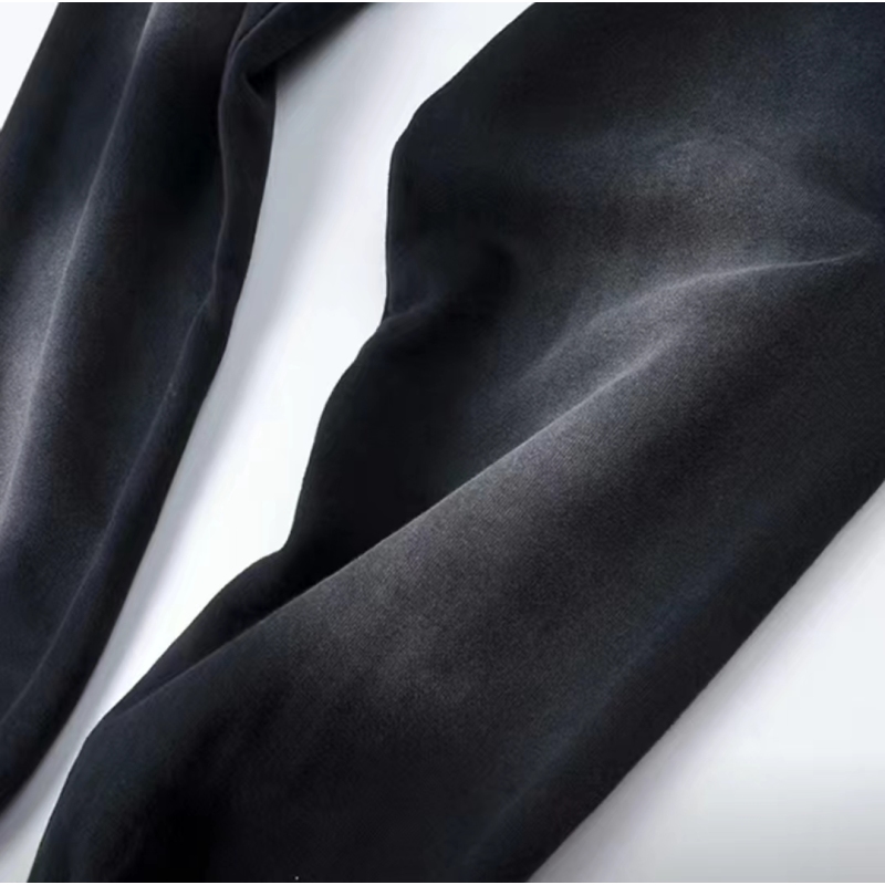 Hellstar No Guts No Glory Flare Bottom Sweatpants Midnight Dye Black