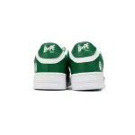 A Bathing Ape Bape Sta Low White Green Star OZXSHM 191 306M 