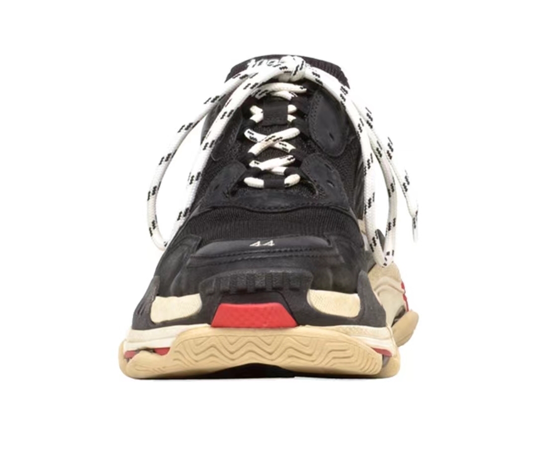 Pkstockx Balenciaga Triple S BLACK/WHITE-RED