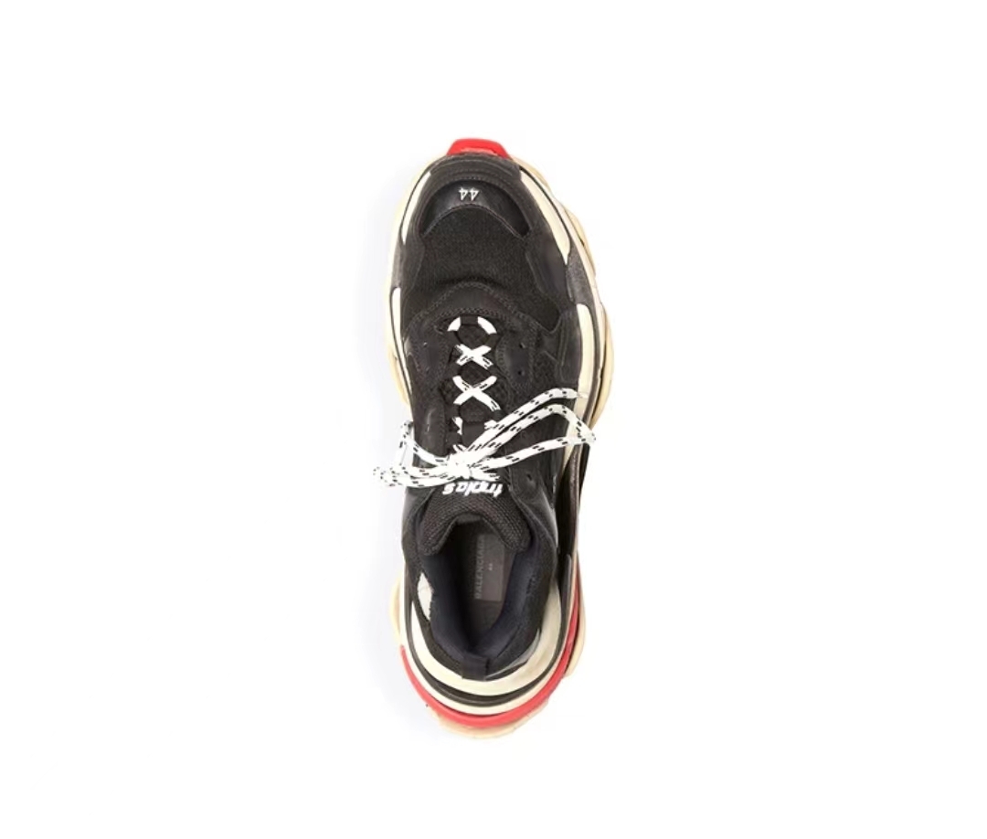 Pkstockx Balenciaga Triple S BLACK/WHITE-RED