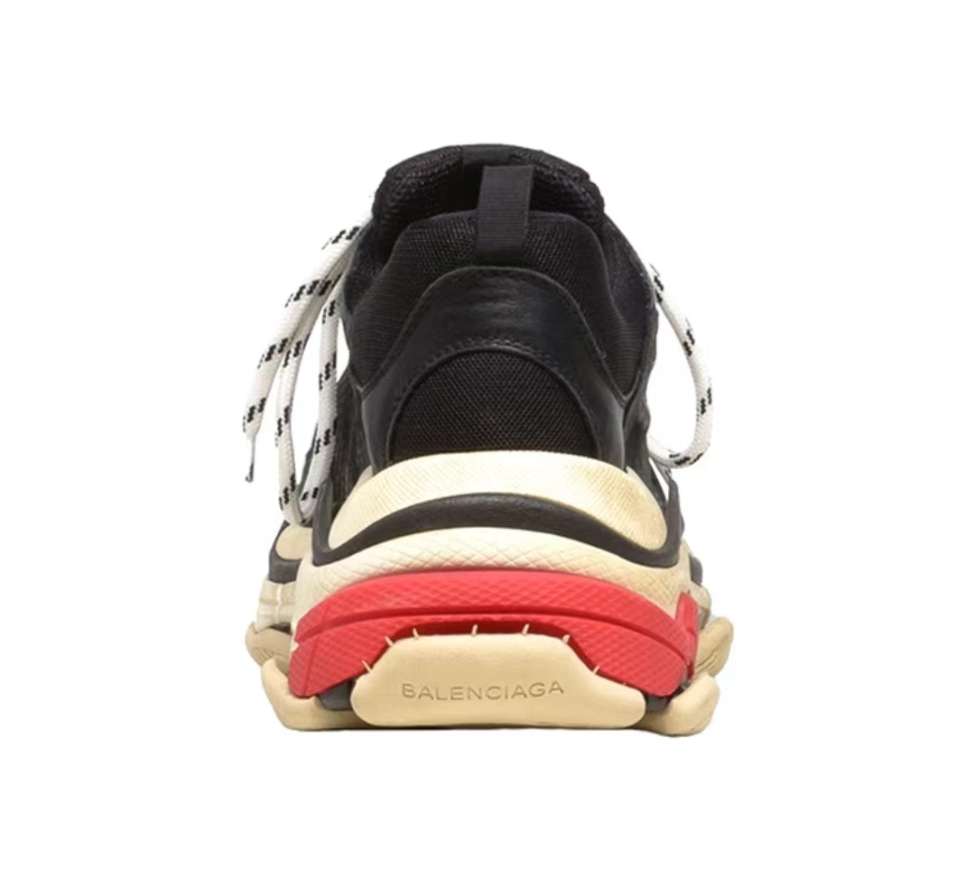 Pkstockx Balenciaga Triple S BLACK/WHITE-RED