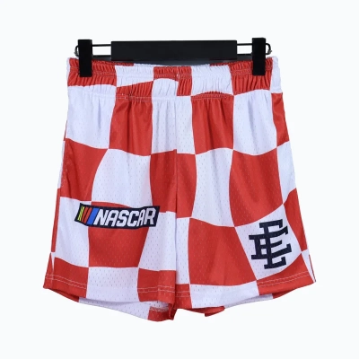 Eric Emanuel EE Basic Short White Red Flag FW19 01