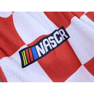 Eric Emanuel EE Basic Short White Red Flag FW19 02