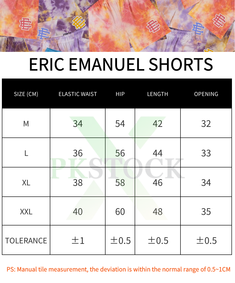 Eric Emanuel x BAPE Miami Basic Short White/Teal/Orange FW19