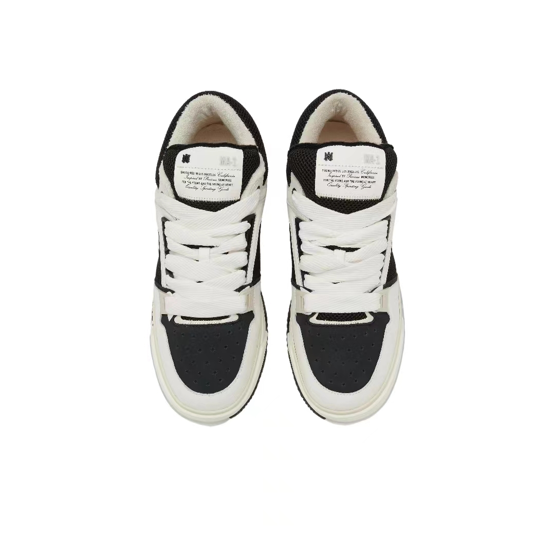 PK God Batch AMIRI Leather MA-1 Sneakers