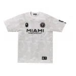 BAPE x Inter Miami CF Camo Tee White