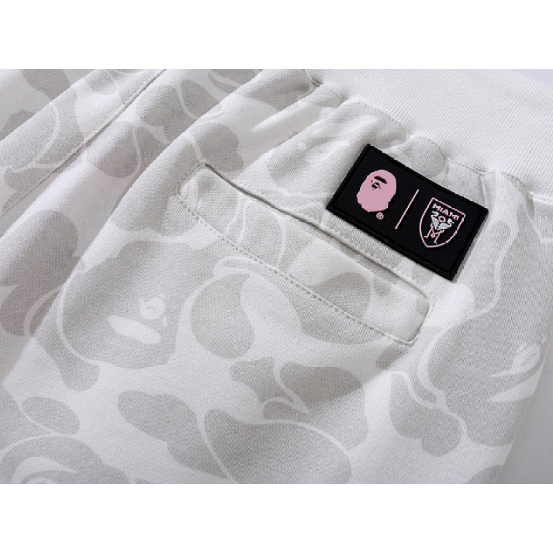 BAPE x Inter Miami CF Sweatshort White