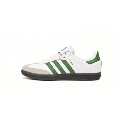 Adidas Originals Samba Vegan /OG Black Vintage White Green IG1024 01