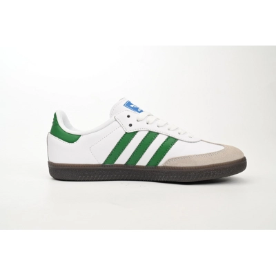 Adidas Originals Samba Vegan /OG Black Vintage White Green IG1024 02