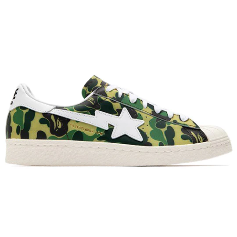 Adidas Superstar Bape ABC Camo Green