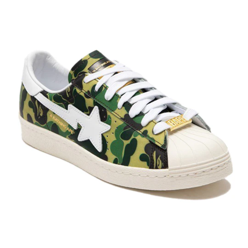 Adidas Superstar Bape ABC Camo Green