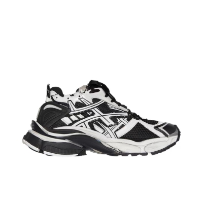 PK God Batch Balenciaga Runner White Black White 02