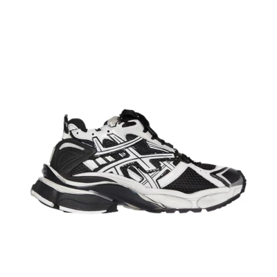 PK God Batch Balenciaga Runner White Black White 02