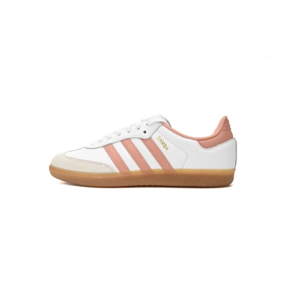 Adidas Samba OG White Wonder Clay Gum (Women's) IG5932 01