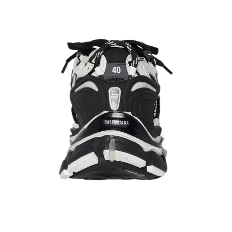 PK God Batch Balenciaga Runner White Black White