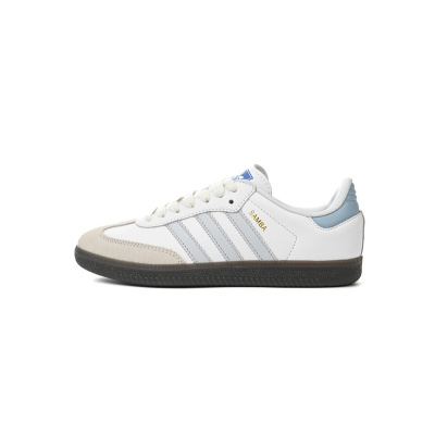 Adidas Originals Samba Vegan /OG White Light Blue ID2055 01