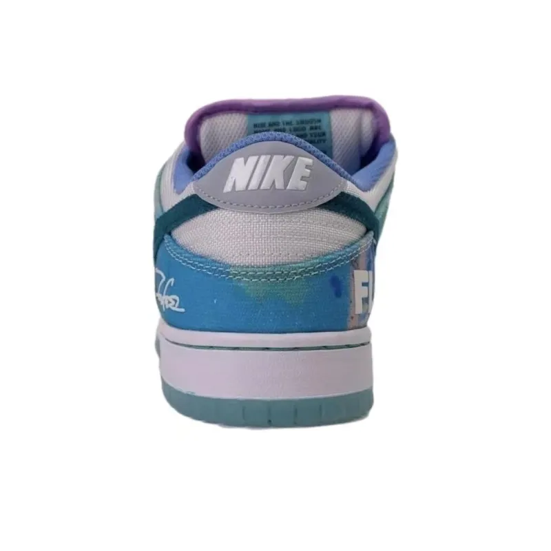 pk god batch nike sb dunk low futura laboratories bleached aqua hf6061-400