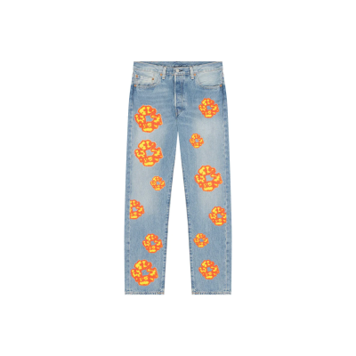 Denim Tears x Offset 501 Jeans Light Wash 01