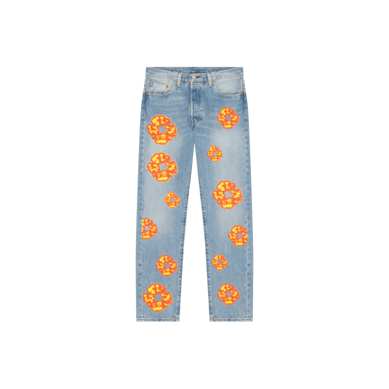 Denim Tears x Offset 501 Jeans Light Wash