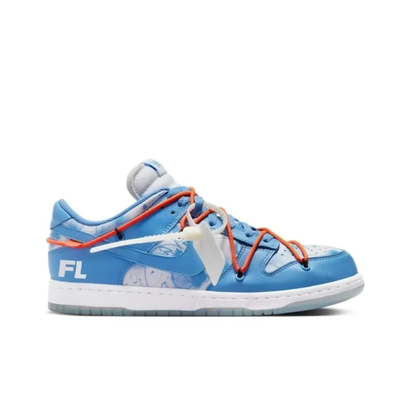pk god batch nike dunk low off-white futura unc  dd0856-403