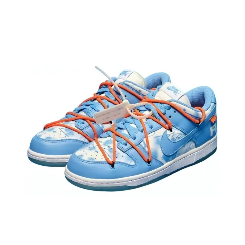 pk god batch nike dunk low off-white futura unc  dd0856-403