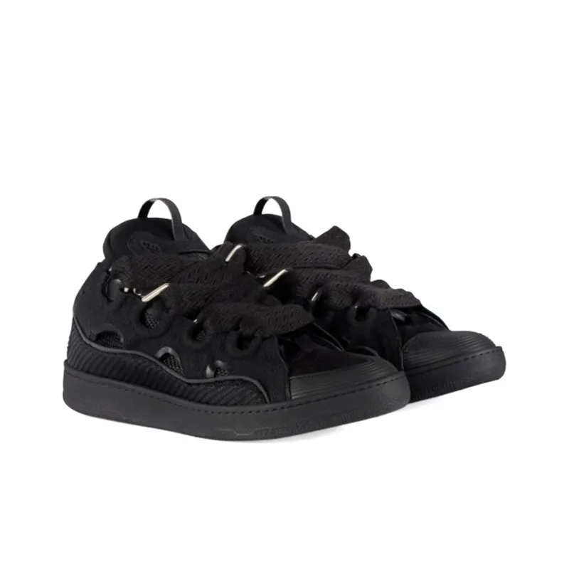 LANVIN Curb Sneakers Black
