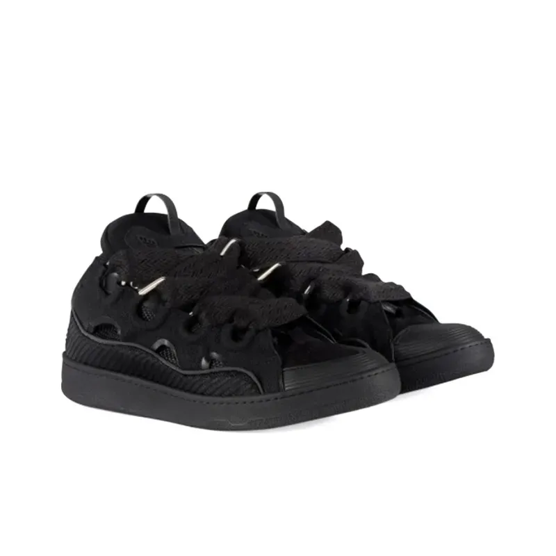 LANVIN Curb Sneakers Black