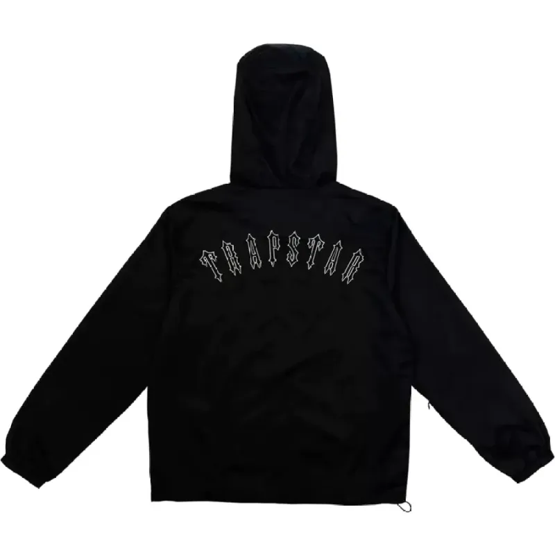 trapstar irongate t windbreaker black