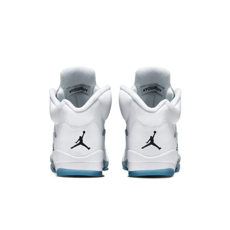 pk god batch air jordan 5 retro metallic white 136027-130