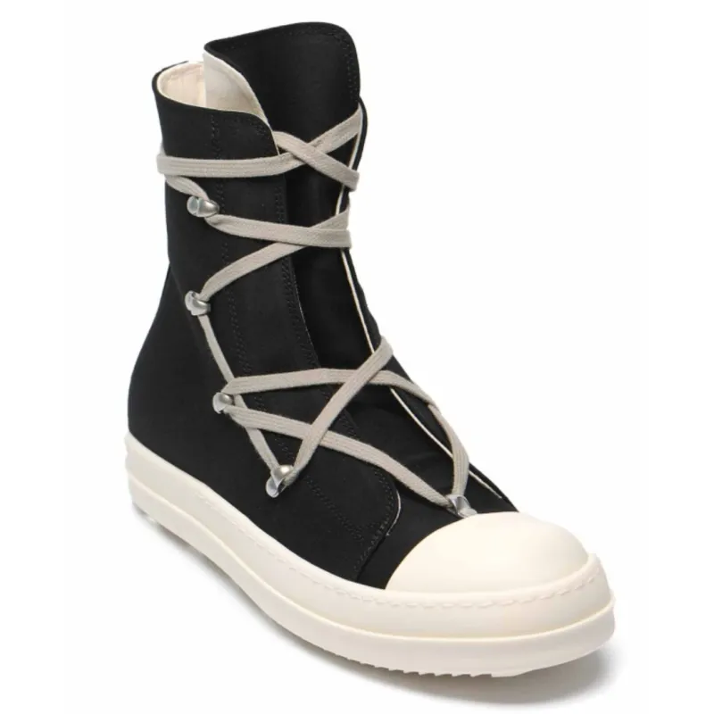 pk god batch rick owens drkshdw black hexa sneakers