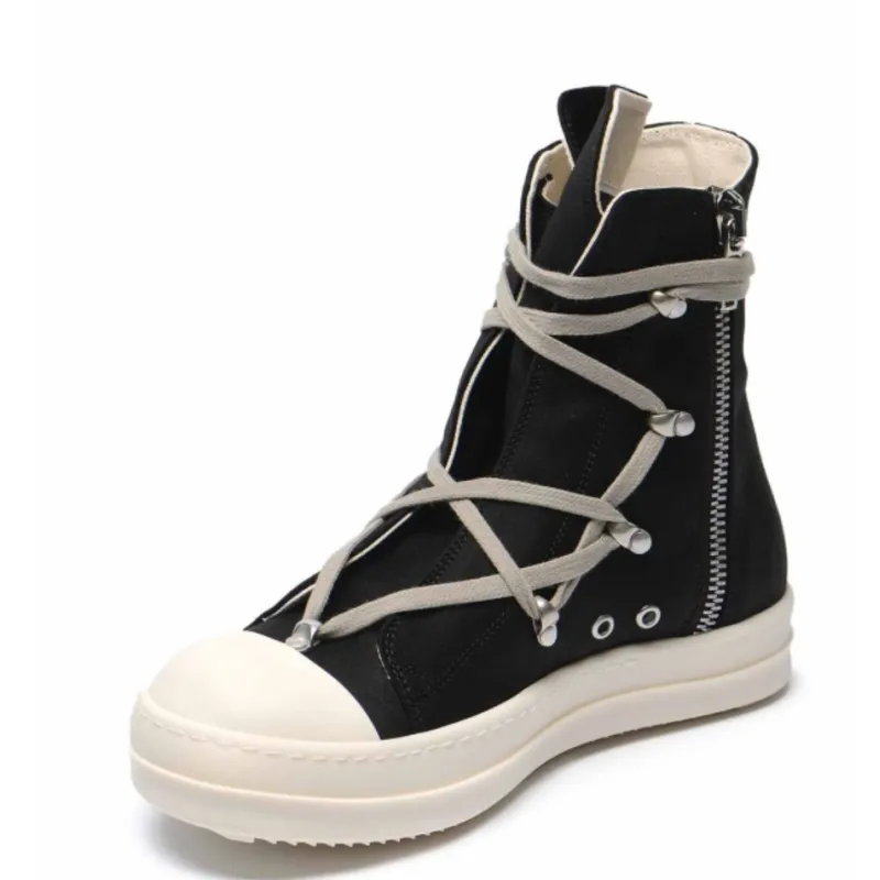 pk god batch rick owens drkshdw black hexa sneakers