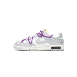 PK God Batch OFF WHITE x Nike Dunk SB Low The 50 NO.28 DM1602-111