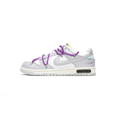 PK God Batch OFF WHITE x Nike Dunk SB Low The 50 NO.28 DM1602-111 01