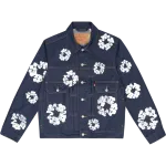 DENIM TEARS TYPE - 2 ALL OVER WREATH RAW Jacket