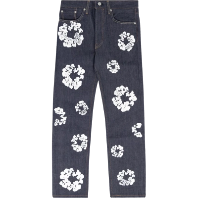 DENIM TEARS THE COTTON WREATH JEAN SELVEDGE 01