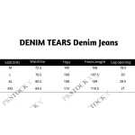 DENIM TEARS THE COTTON WREATH JEAN SELVEDGE