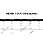 DENIM TEARS Jacket and jeans set