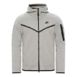 Nike Sportswear Tech Fleece Full-Zip Hoodie Heather Grey