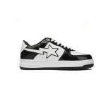 A Bathing Ape Bape Sta Low Black White 1H70-191-001