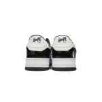A Bathing Ape Bape Sta Low Black White 1H70-191-001