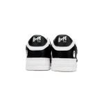 A Bathing Ape Bape Sta Low Black And White Star OZXSH W291 306M