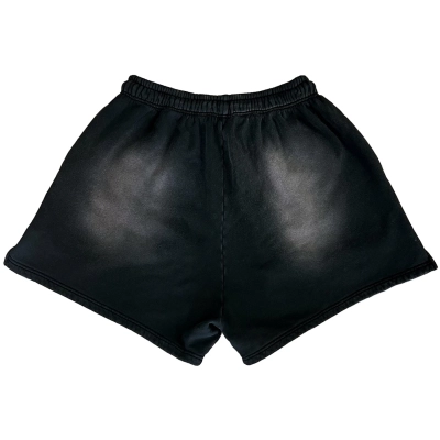 Hellstar Sports Flame Shorts Black 02