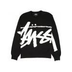 Stussy Stock Sweater Black