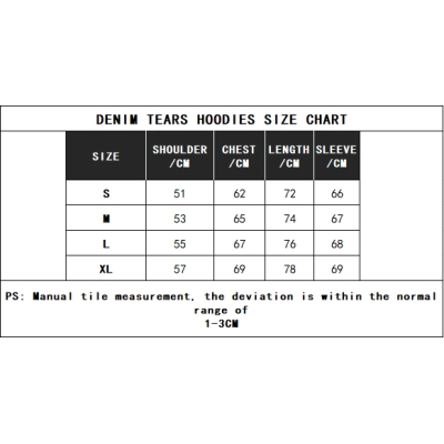 Denim Tears Cotton Wreath Zip Hoodie Navy Blue 02