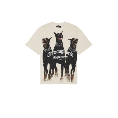 Represent T-shirt Vintage White 01