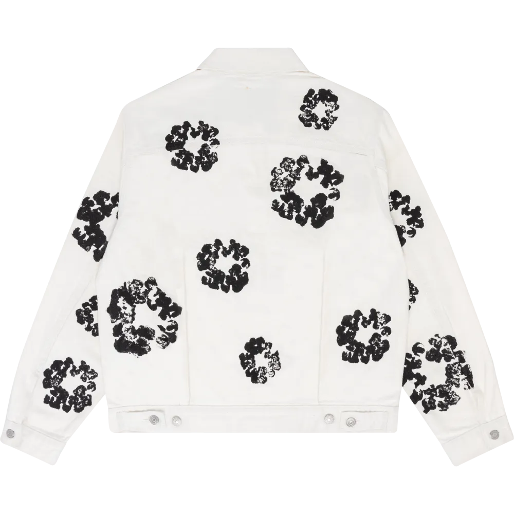 DENIM TEARS TYPE - 2 ALL OVER WREATH WHITE