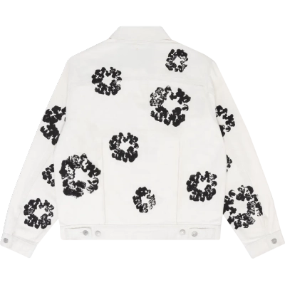 DENIM TEARS TYPE - 2 ALL OVER WREATH WHITE 02